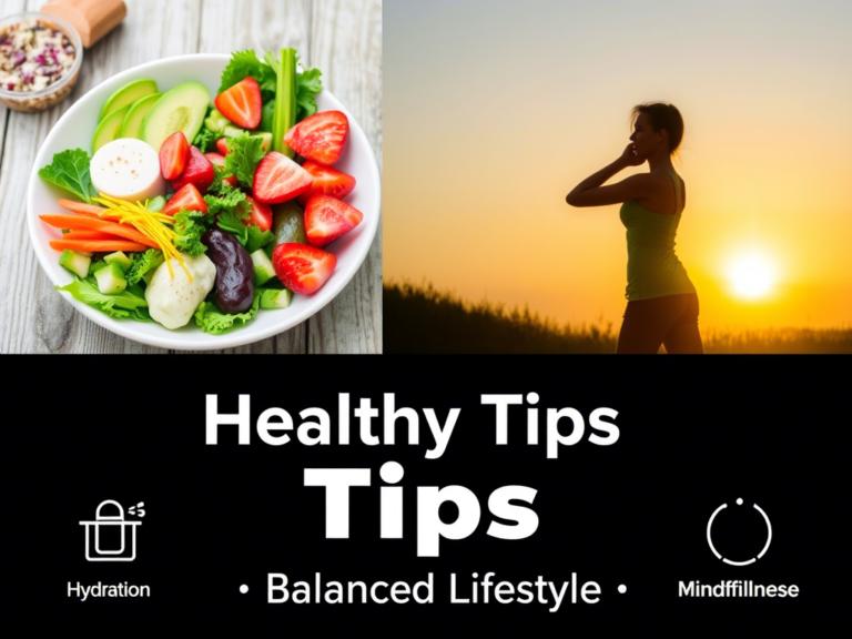 Tips Kesehatan – Mulailah dengan Pola Hidup Sehat