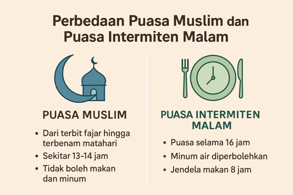 Puasa Muslim & Puasa Intermiten