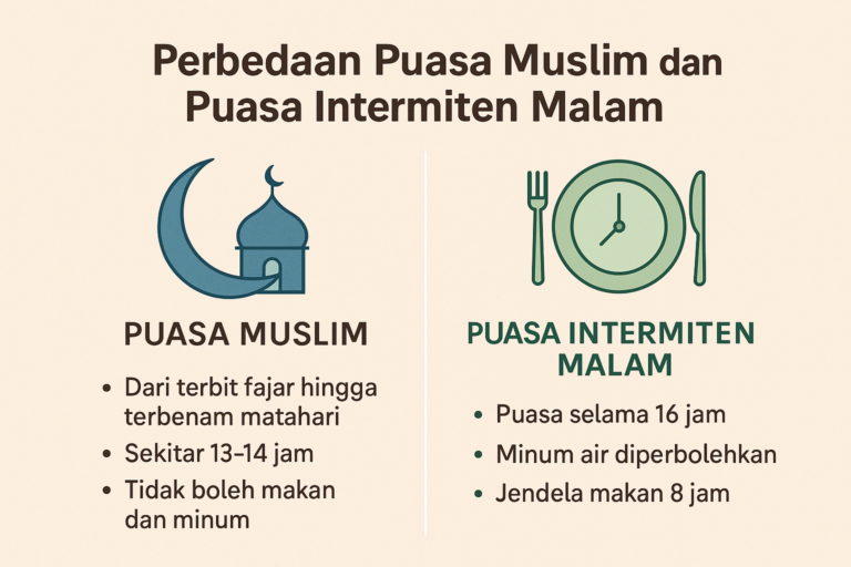 Puasa Muslim & Puasa Intermiten