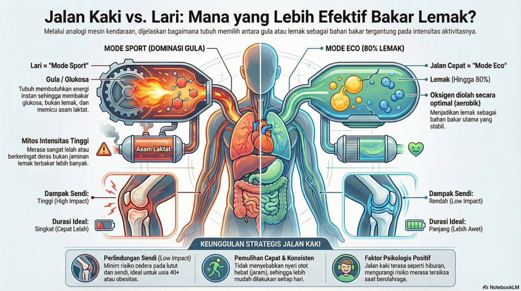 Bakar Lemak 80% Lebih Efektif Tanpa Lari?