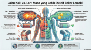 Bakar Lemak 80% Lebih Efektif Tanpa Lari?